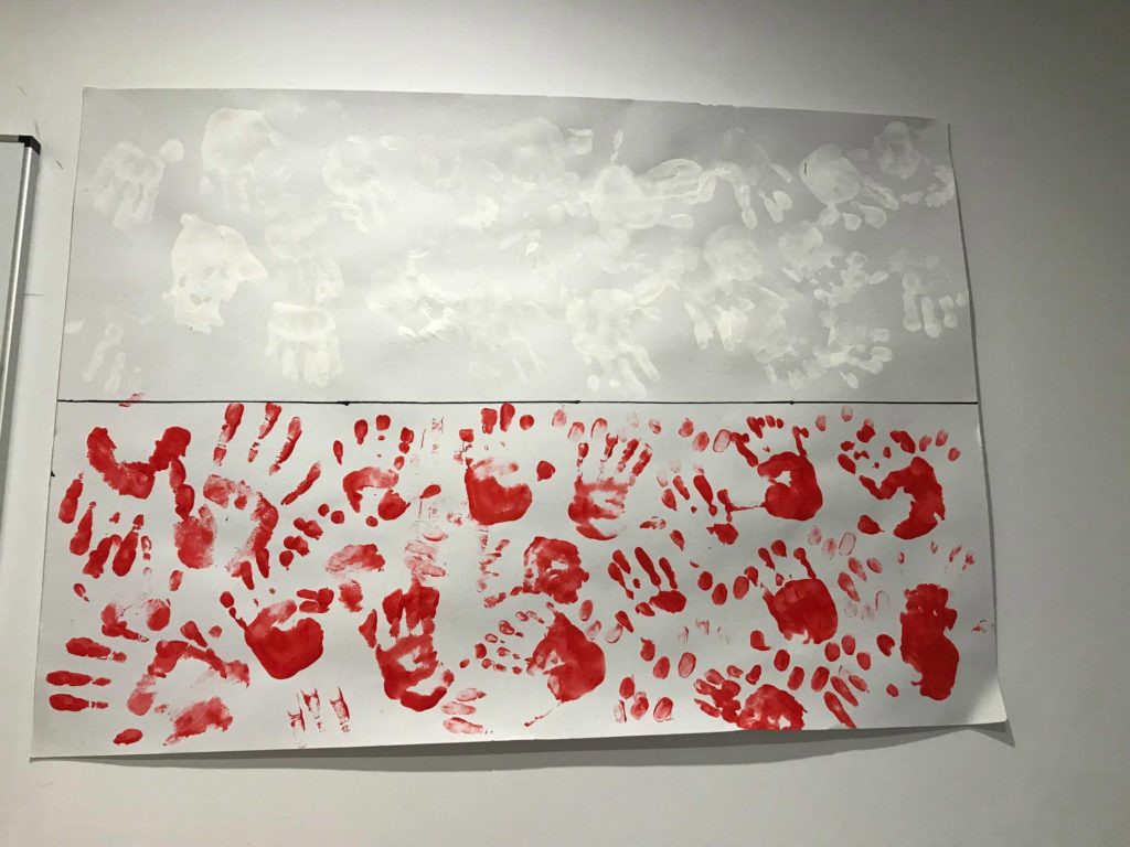 Święto flagi w przedszkolu Sowia 5